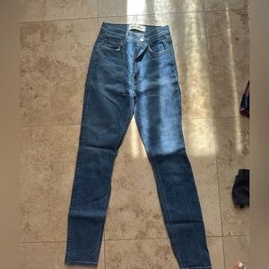 Reformation Blue Skinny Jeans